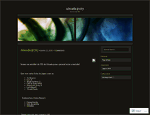 Tablet Screenshot of almadacity.wordpress.com