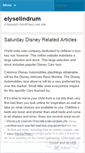 Mobile Screenshot of elyselindrum.wordpress.com