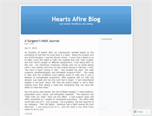 Tablet Screenshot of heartsafire2006.wordpress.com