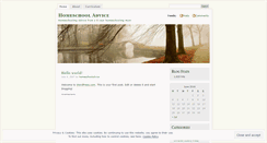 Desktop Screenshot of homeschooladvice.wordpress.com