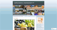 Desktop Screenshot of cabanias.wordpress.com
