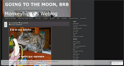 Desktop Screenshot of monkeyhippy.wordpress.com
