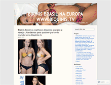 Tablet Screenshot of bikinisbrasil.wordpress.com