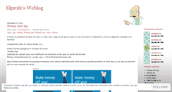 Desktop Screenshot of elprofe3.wordpress.com