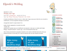 Tablet Screenshot of elprofe3.wordpress.com