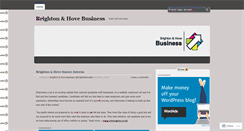 Desktop Screenshot of brightonandhovebusiness.wordpress.com