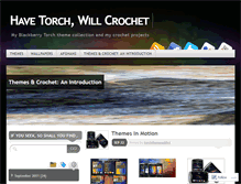 Tablet Screenshot of blackberriesandafghans.wordpress.com