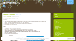 Desktop Screenshot of klovedesigns.wordpress.com