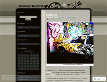 Tablet Screenshot of iagocastillo.wordpress.com