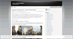 Desktop Screenshot of garygoodtourists.wordpress.com