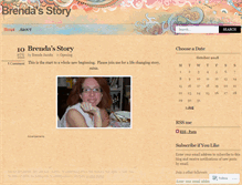 Tablet Screenshot of brendasstory.wordpress.com