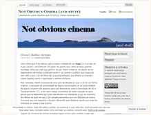 Tablet Screenshot of notobviouscinema.wordpress.com