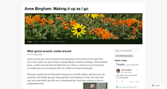 Desktop Screenshot of annebingham.wordpress.com