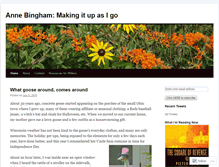 Tablet Screenshot of annebingham.wordpress.com