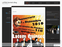 Tablet Screenshot of latemquintet.wordpress.com