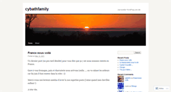 Desktop Screenshot of cybathfamily.wordpress.com