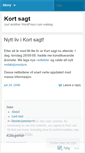 Mobile Screenshot of kortsagtorg.wordpress.com