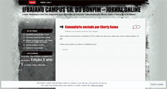 Desktop Screenshot of ifbonfim.wordpress.com