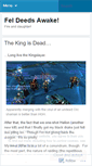 Mobile Screenshot of feldeeds.wordpress.com