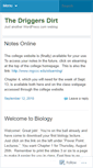Mobile Screenshot of driggersdirt.wordpress.com