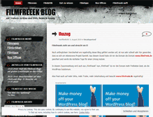 Tablet Screenshot of filmfreeek.wordpress.com