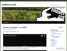 Tablet Screenshot of lobzenicadzis.wordpress.com