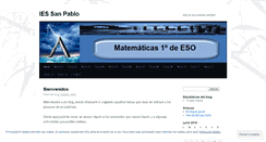 Desktop Screenshot of iessanpablo.wordpress.com