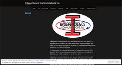 Desktop Screenshot of independencecomm.wordpress.com