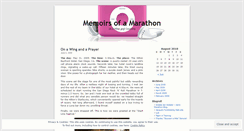 Desktop Screenshot of marathonmemoirs.wordpress.com