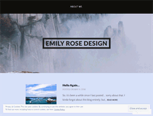 Tablet Screenshot of emilyrosephotographie.wordpress.com