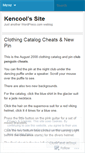 Mobile Screenshot of kencooltime.wordpress.com