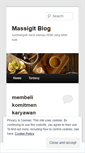 Mobile Screenshot of massigit.wordpress.com