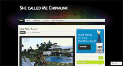 Desktop Screenshot of bosschipmunk.wordpress.com