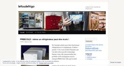 Desktop Screenshot of lefoudefrigo.wordpress.com