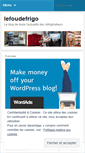 Mobile Screenshot of lefoudefrigo.wordpress.com