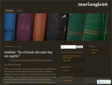 Tablet Screenshot of mariangie26.wordpress.com