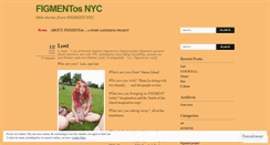 Desktop Screenshot of figmentosnyc.wordpress.com