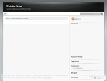 Tablet Screenshot of octavianopratama.wordpress.com