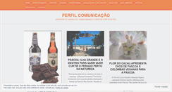 Desktop Screenshot of perfilcomunicacao.wordpress.com