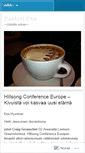 Mobile Screenshot of esahyvonen.wordpress.com