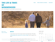 Tablet Screenshot of mommiestone.wordpress.com