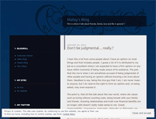 Tablet Screenshot of maloyvilla.wordpress.com