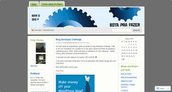 Desktop Screenshot of botaprafazer.wordpress.com