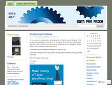 Tablet Screenshot of botaprafazer.wordpress.com
