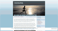 Desktop Screenshot of overcomingobesity.wordpress.com
