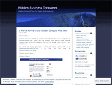 Tablet Screenshot of hiddenbusinesstreasures.wordpress.com