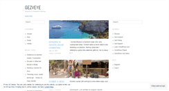 Desktop Screenshot of gezveye.wordpress.com