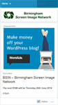 Mobile Screenshot of birminghamscreenimagenetwork.wordpress.com