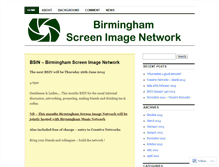 Tablet Screenshot of birminghamscreenimagenetwork.wordpress.com