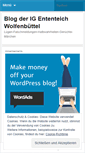 Mobile Screenshot of ig4ententeich.wordpress.com